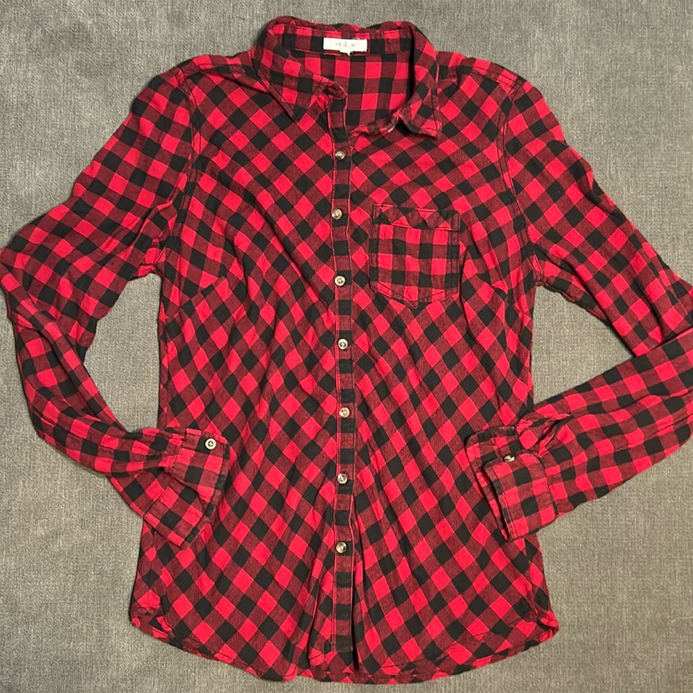 Maurice’s Buffalo Plaid Button Down
